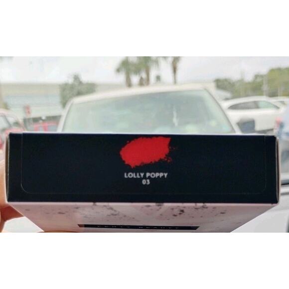 New Fenty Beauty Fenty Cheeks Suede Powder Blush Shade 03 Lolly Poppy 0.14oz/4g - Picture 3 of 3